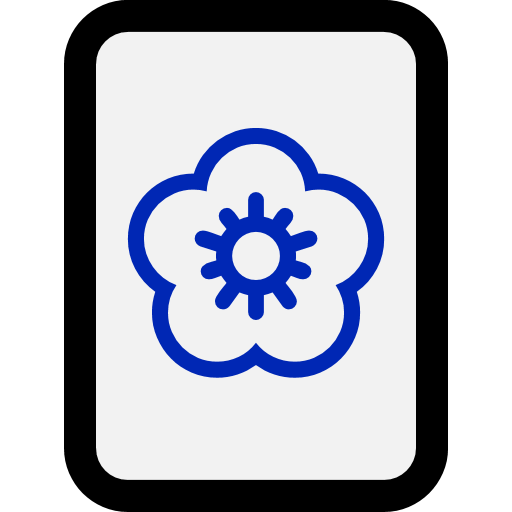 File:MahjongTilePlum.png